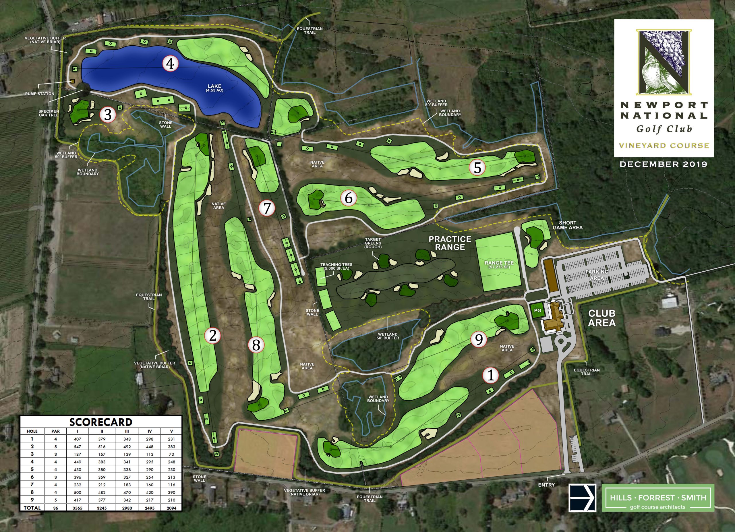 Vineyard Course 9 Holes at Newport National Golf Club